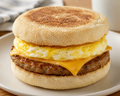 English Muffin Breakfast Sandwich