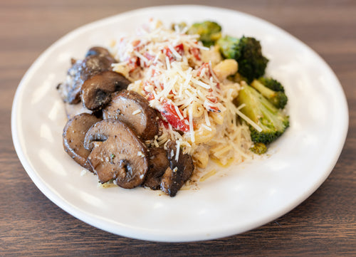 ROASTED RED PEPPER ALFREDO